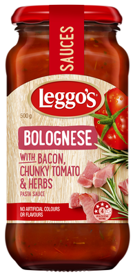Bolognese with Bacon Pasta Sauce 500g