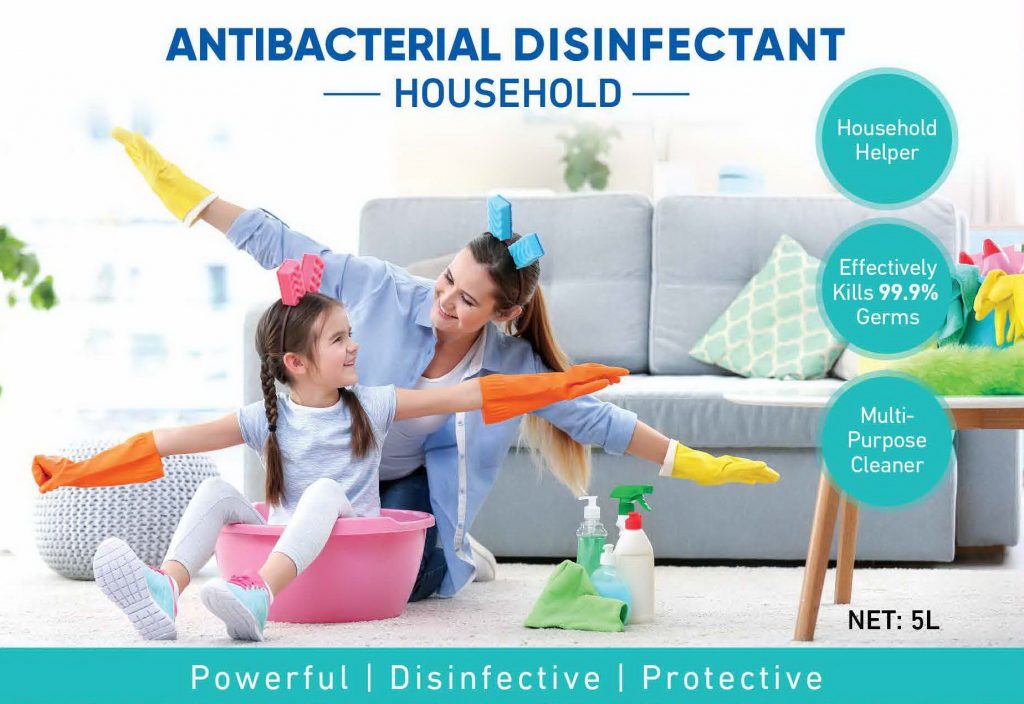 disinfectan label